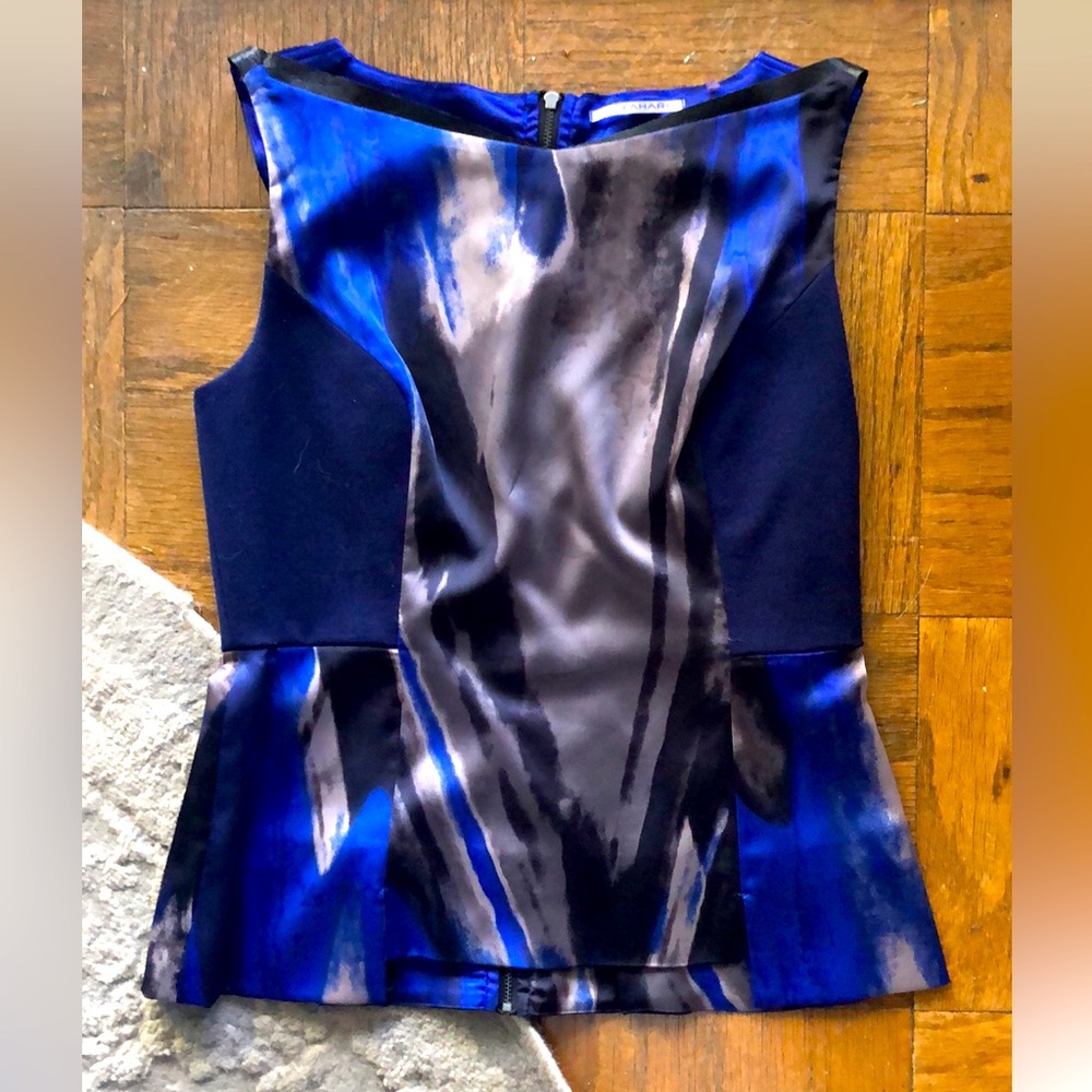 Silk tank top blouse